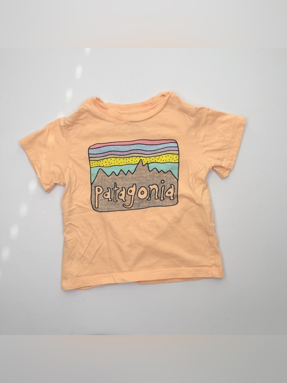 Patagonia Orange Toddler Tee 12-18M
